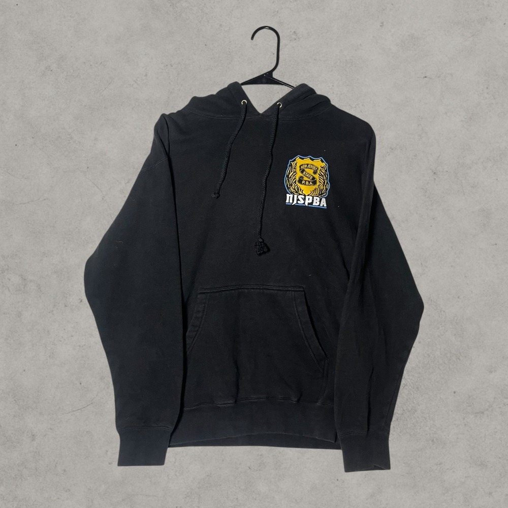 Harley-Davidson NJSPBA New Jersey State PBA Hoodie Black Small NJ's Finest